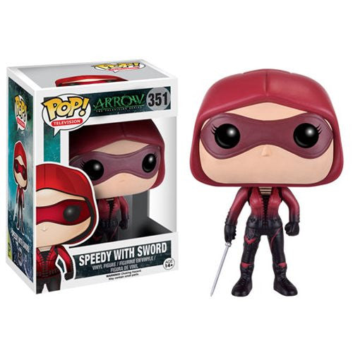 Arrow TV Series Pop! Vinyl Figure - Speedy with Sword - Collectible Action Figure for DC Comics Fans - Perfect for Display, Gifts & Comic Conventions