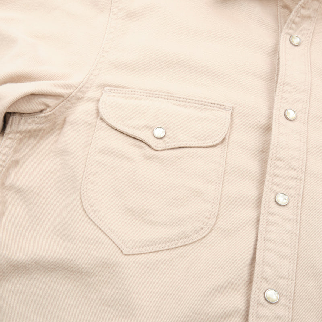 Freenote Bodie Cream Twill Shirt - Premium Men's Casual Button-Up for Everyday Wear & Outdoor Adventures