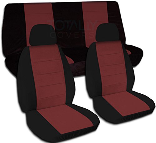 Black and Burgundy