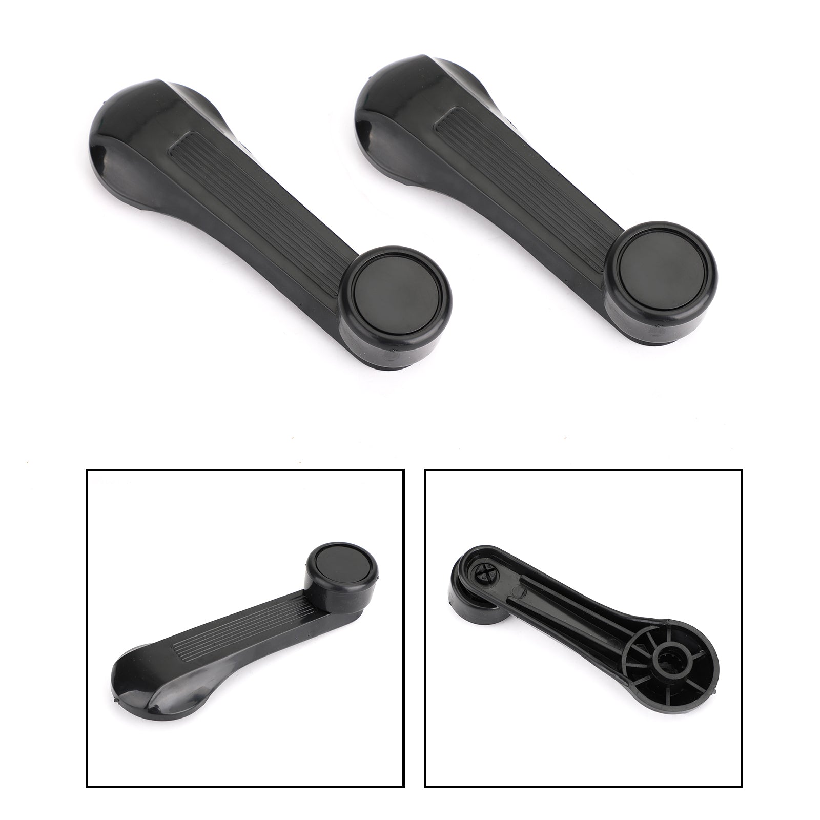 1 Pair Universal Window Crank Handle Replacement for Honda Civic CRV Accord Stream Jazz Fit - Durable Car Window Regulator Accessory for Smooth Operation (Perfect for DIY Auto Repair & Vehicle Maintenance)