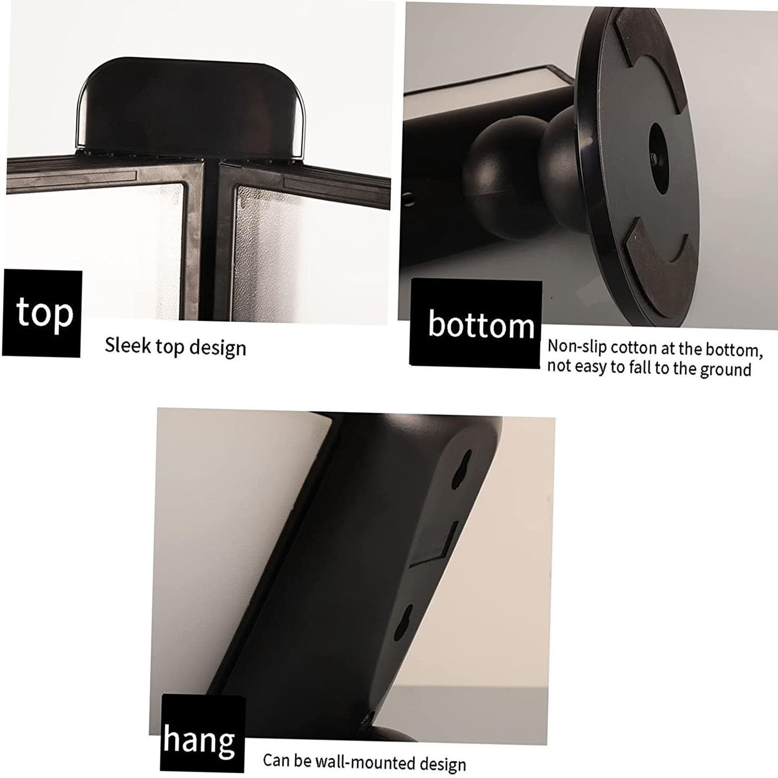Rotatable Desktop Document Holder - 20 Double-Sided Panels A4 File Organizer with 360° Rotation | Office & Warehouse Storage Solution for Posters, Files & Documents | Perfect for Presentations, Retail Displays & Document Management