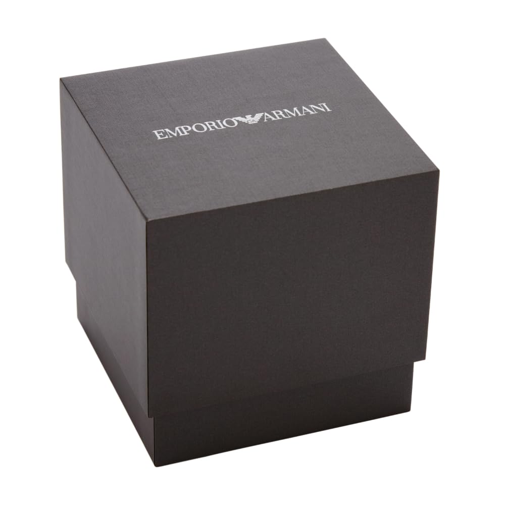 Emporio Armani Women's Three-Hand Stainless Steel Dress Watch - Elegant & Waterproof for Business, Party & Everyday Wear