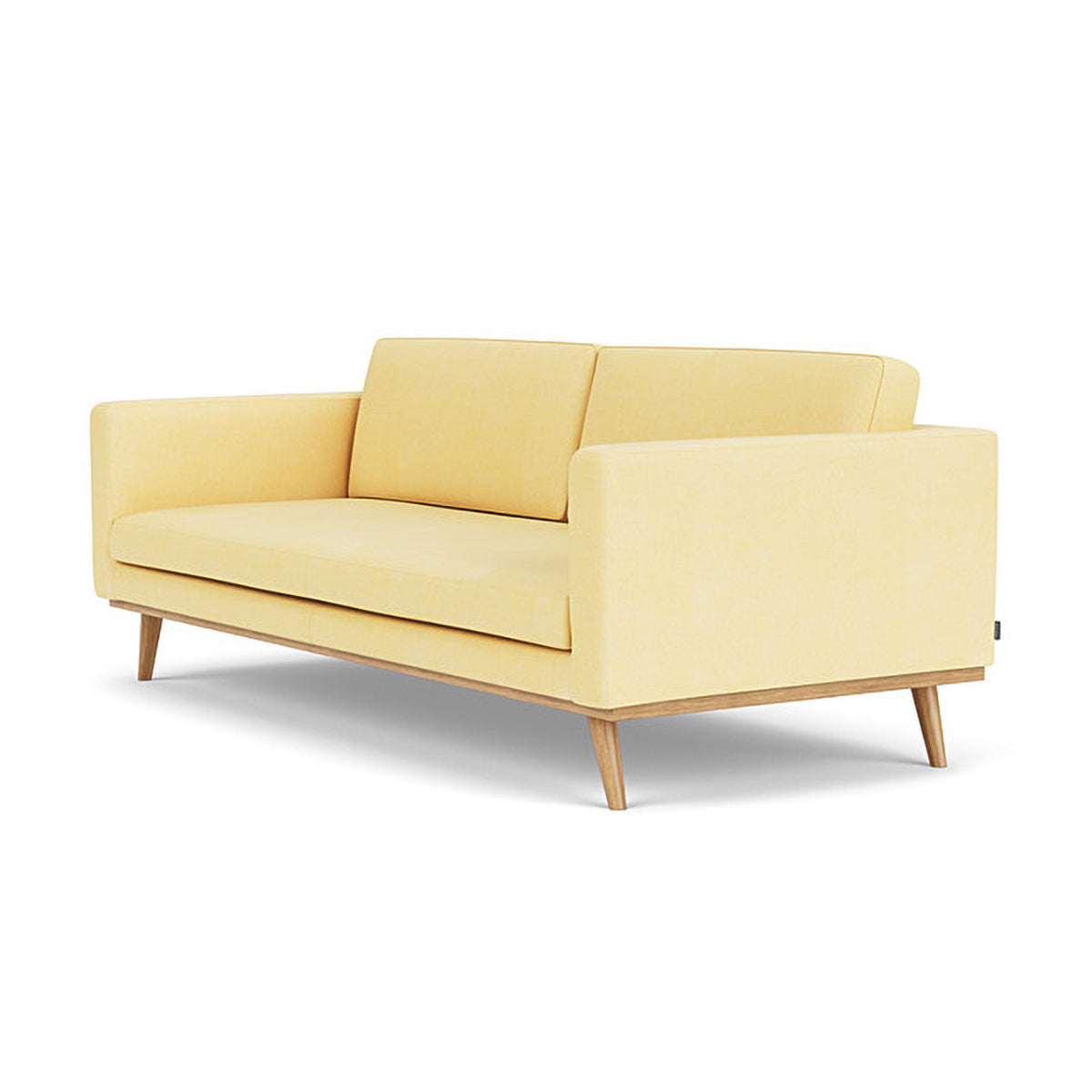 Johan Fabric 3-Seater Sofa - Comfortable Living Room Couch for Small Spaces | Perfect for Apartments, Dorms & Cozy Homes