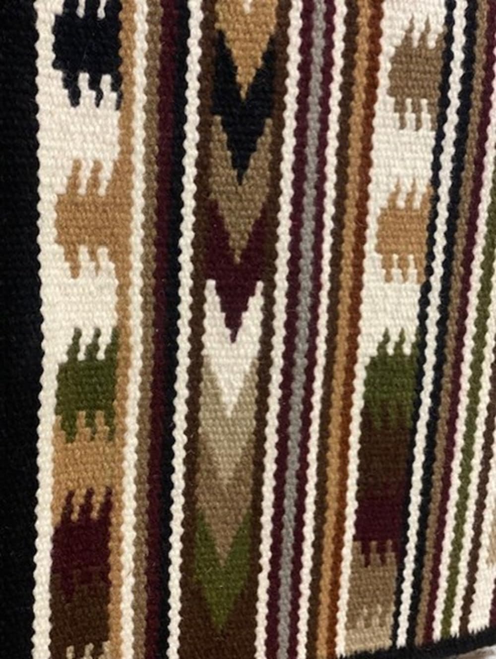 Premium Western Ranch Saddle Blanket - 100% New Zealand Wool Horse Saddle Pad with Sensor Flex Technology (Customizable) A1135 - Perfect for Trail Riding, Rodeos & Western Horseback Riding
