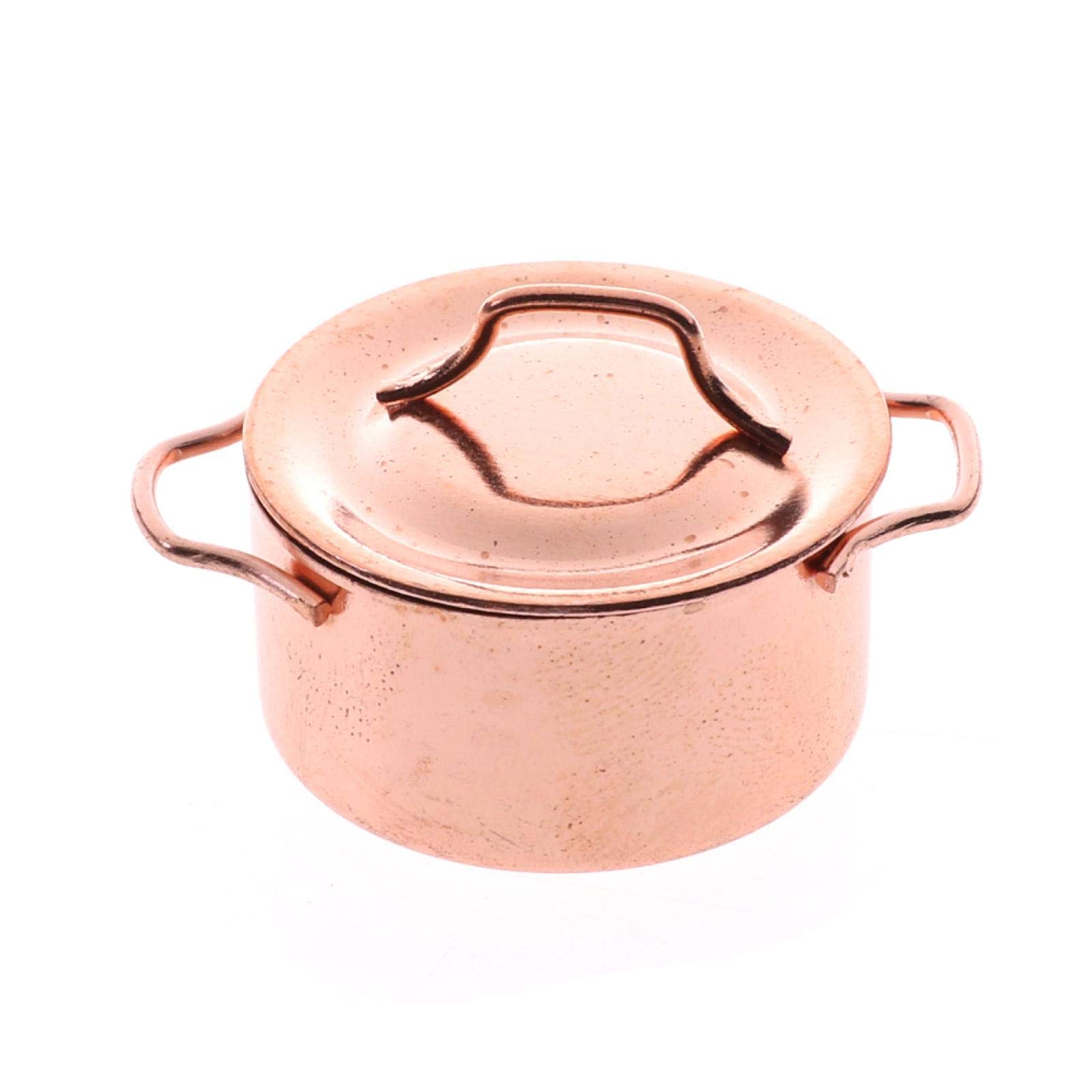 1:12 Miniature Kitchen Accessories Set - Mini Hot Pot, Alloy Dollhouse Kitchenware for Dollhouse Decor | Perfect for DIY Dollhouse, Miniature Displays & Collectors