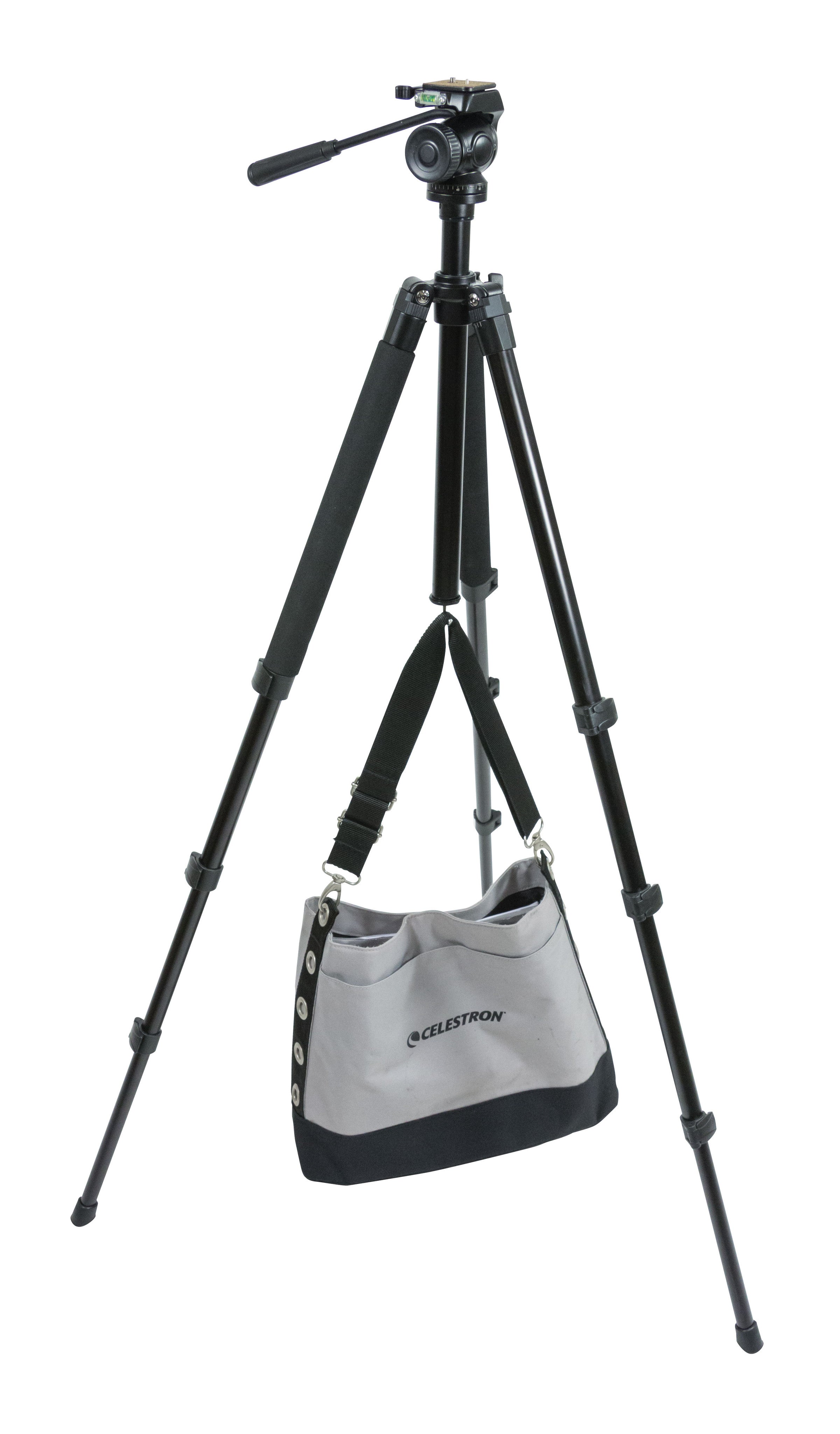 Celestron Trailseeker Tripod - Lightweight Aluminum Travel Tripod for Hiking, Photography & Stargazing - Compact & Adjustable for DSLR Cameras, Binoculars & Telescopes - Perfect for Outdoor Adventures, Travel & Nature Exploration