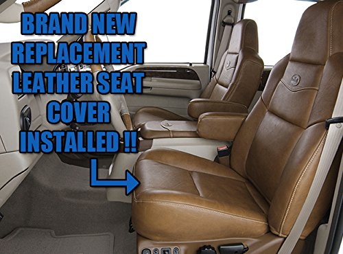 2003-2007 Ford F-250 King Ranch Driver Side Bottom Replacement Leather Seat Cover | Genuine Leather | Perfect Fit | Upgrade Your Truck Interior | Compatible with Ford F-250 Super Duty | For Road Trips & Daily Commuting