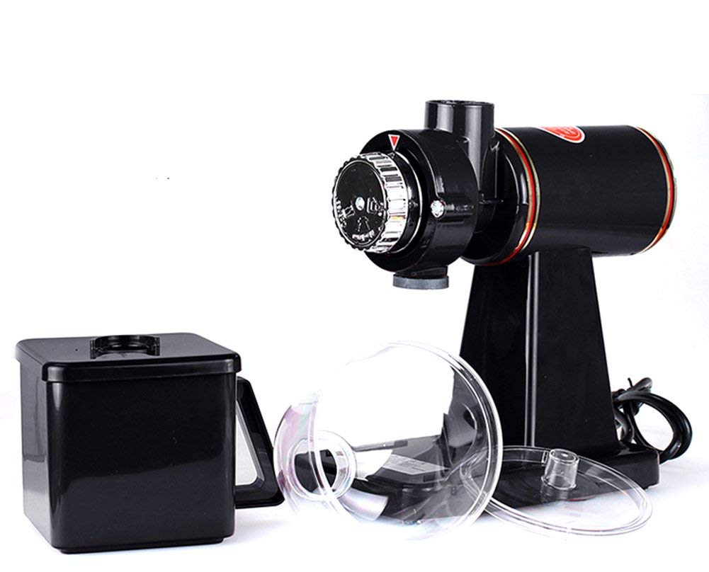 Hengwei 60W Electric Automatic Burr Coffee Grinder - Stainless Steel Blade for Fresh Coffee Bean Powder - 110V for Home, Office & Cafe Use