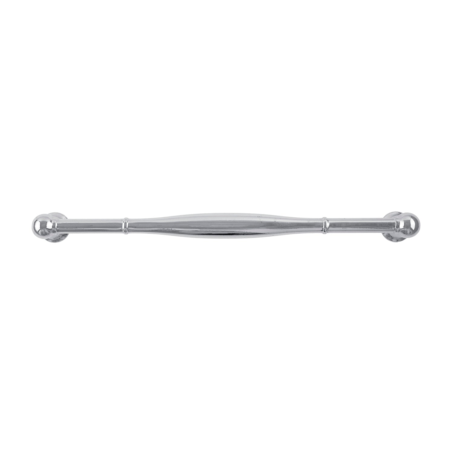 8 13/16 Inch (224mm) Center to Center Chrome Cabinet Pull - Fuller Pull Hardware for Kitchen Cabinets, Drawers & Furniture (Set of 10) - Perfect for Home Renovation & DIY Projects