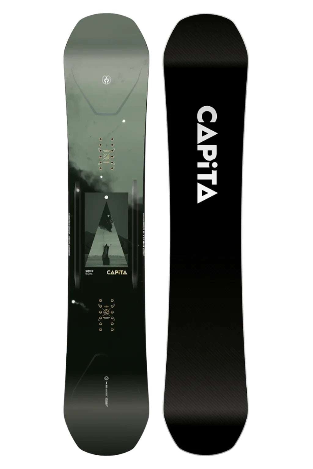 CAPiTA Super D.O.A Snowboard 2025 - All-Mountain Freestyle Snowboard for Men & Women | Perfect for Park, Powder & Backcountry Riding