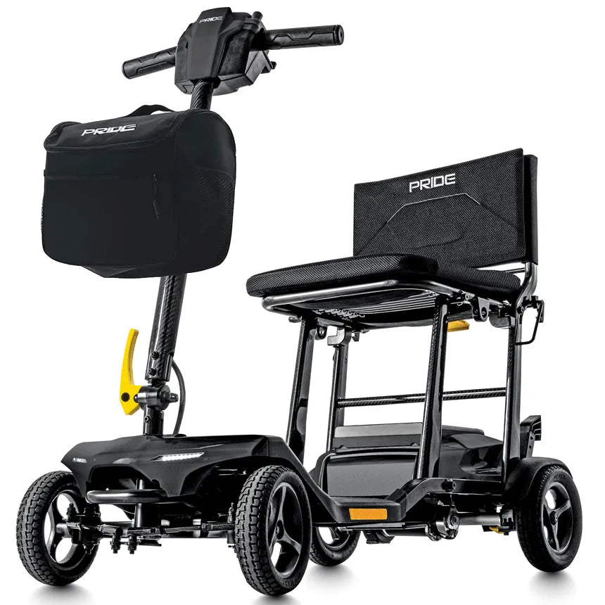 Pride Go Go Super Portable Mobility Scooter - Lightweight & Foldable for Seniors & Adults - Perfect for Travel, Shopping & Outdoor Adventures