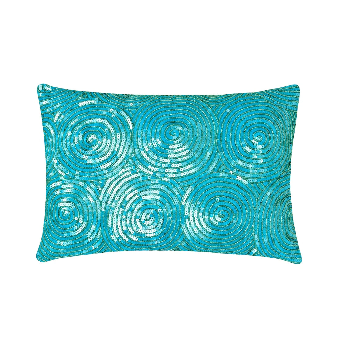 Luxury Gold Decorative Lumbar Pillow Cover - Art Silk Cushion Case for Sofa, Bed, Living Room - Elegant Home Decor Accent for Modern Interiors