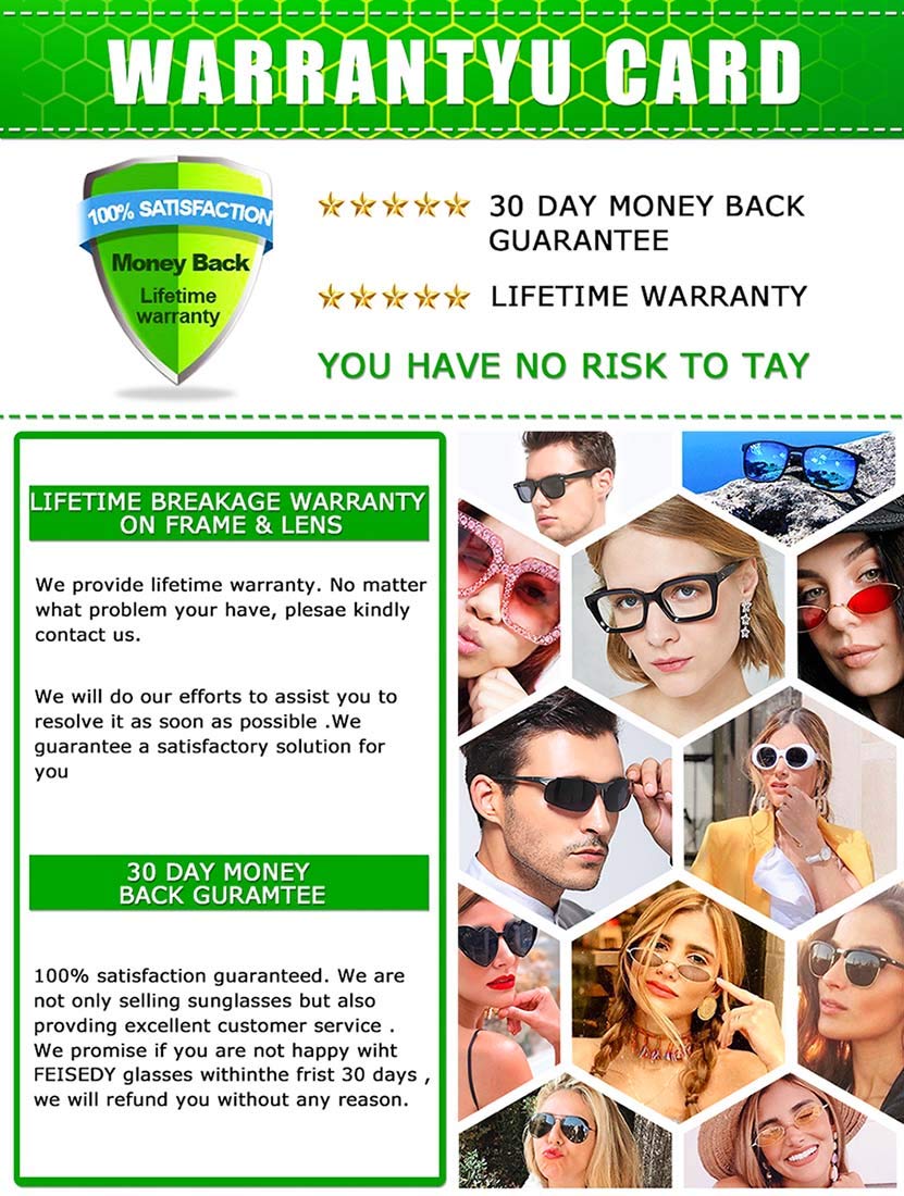 FEISEDY Reading Glasses for Men & Women - Lightweight Full Frame Round Readers with Standard Fit (B2478) - Perfect for Reading, Computer Use, and Office Work