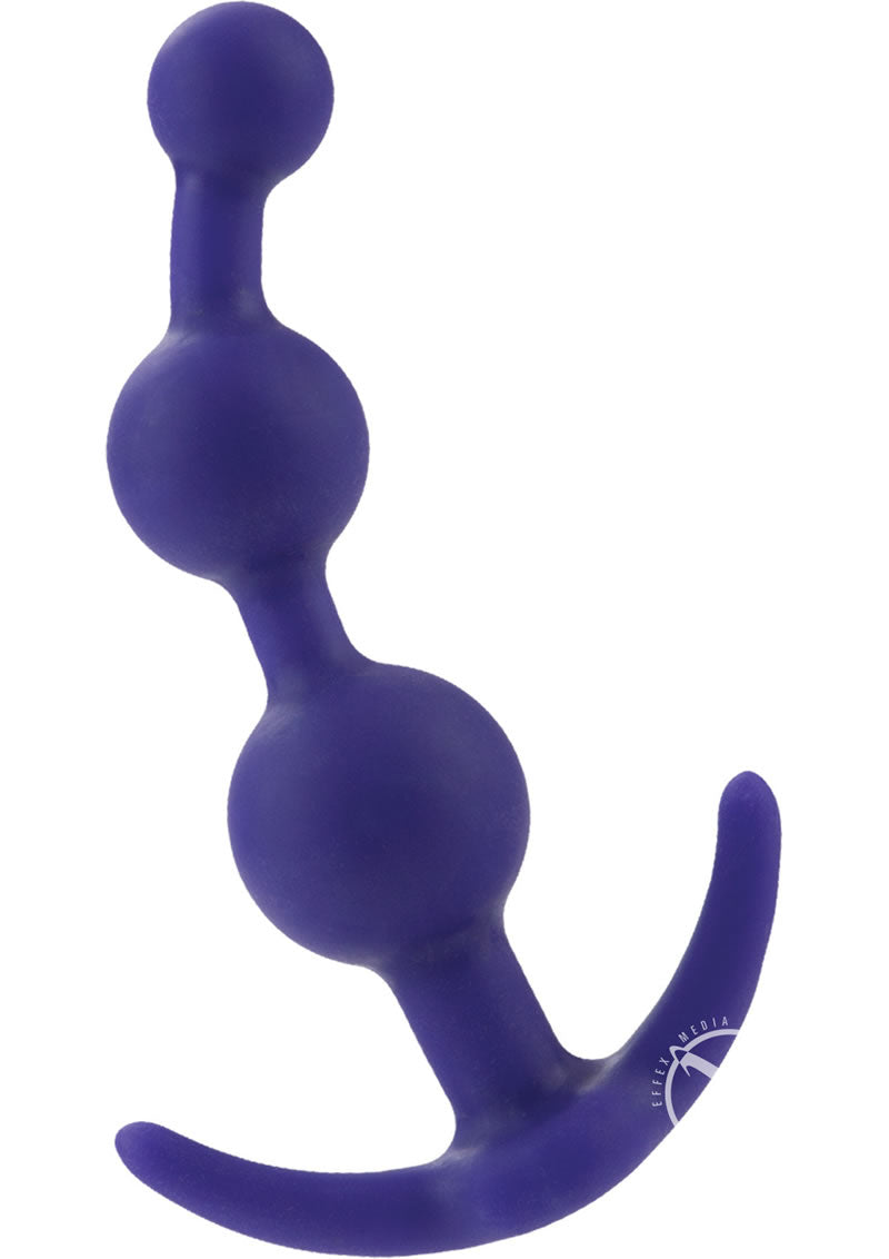 Premium Silicone Anal Beads for Couples - Purple Booty Beads for Enhanced Pleasure & Sensual Play | Perfect for Spicing Up Your Intimate Moments & Adult Playtime