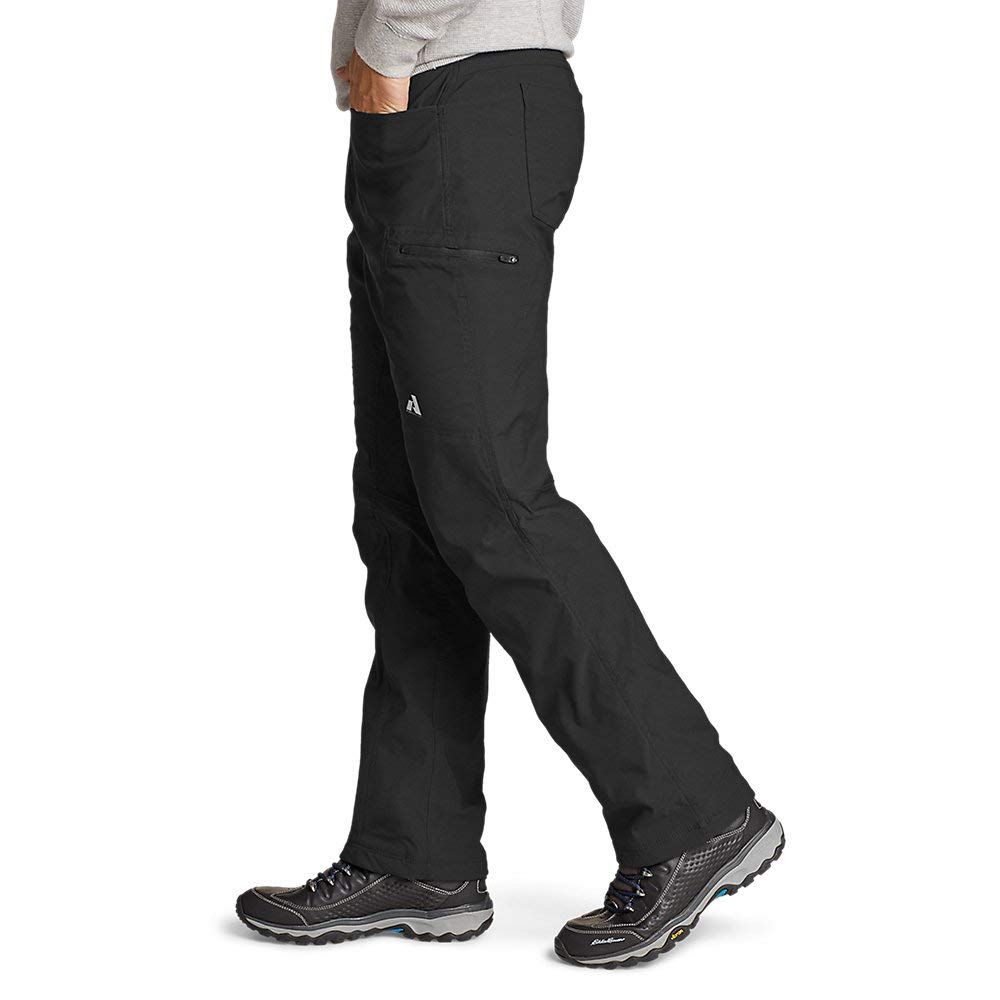 Eddie Bauer Men's Rainier Lined Cargo Pants - Waterproof Hiking & Outdoor Work Pants with Fleece Lining for Cold Weather Camping & Winter Adventures