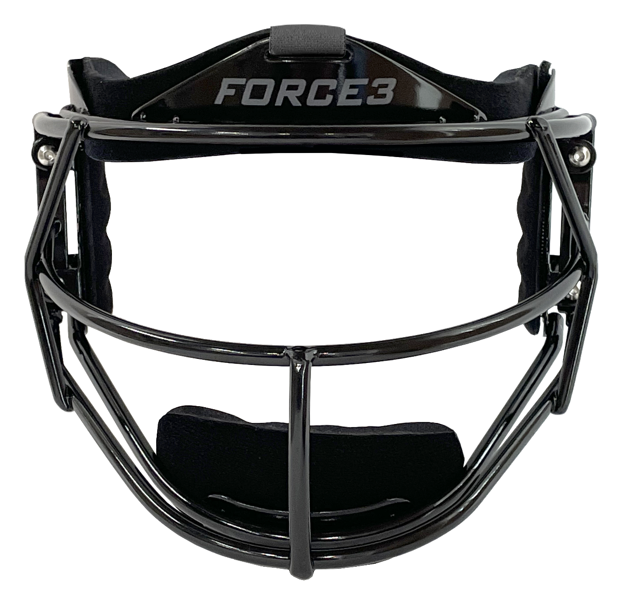 FORCE3 Softball Fielder Defender Mask - Lightweight Protective Face Guard for Fastpitch & Slowpitch Softball Players - Ideal for Infield, Outfield & Practice Sessions
