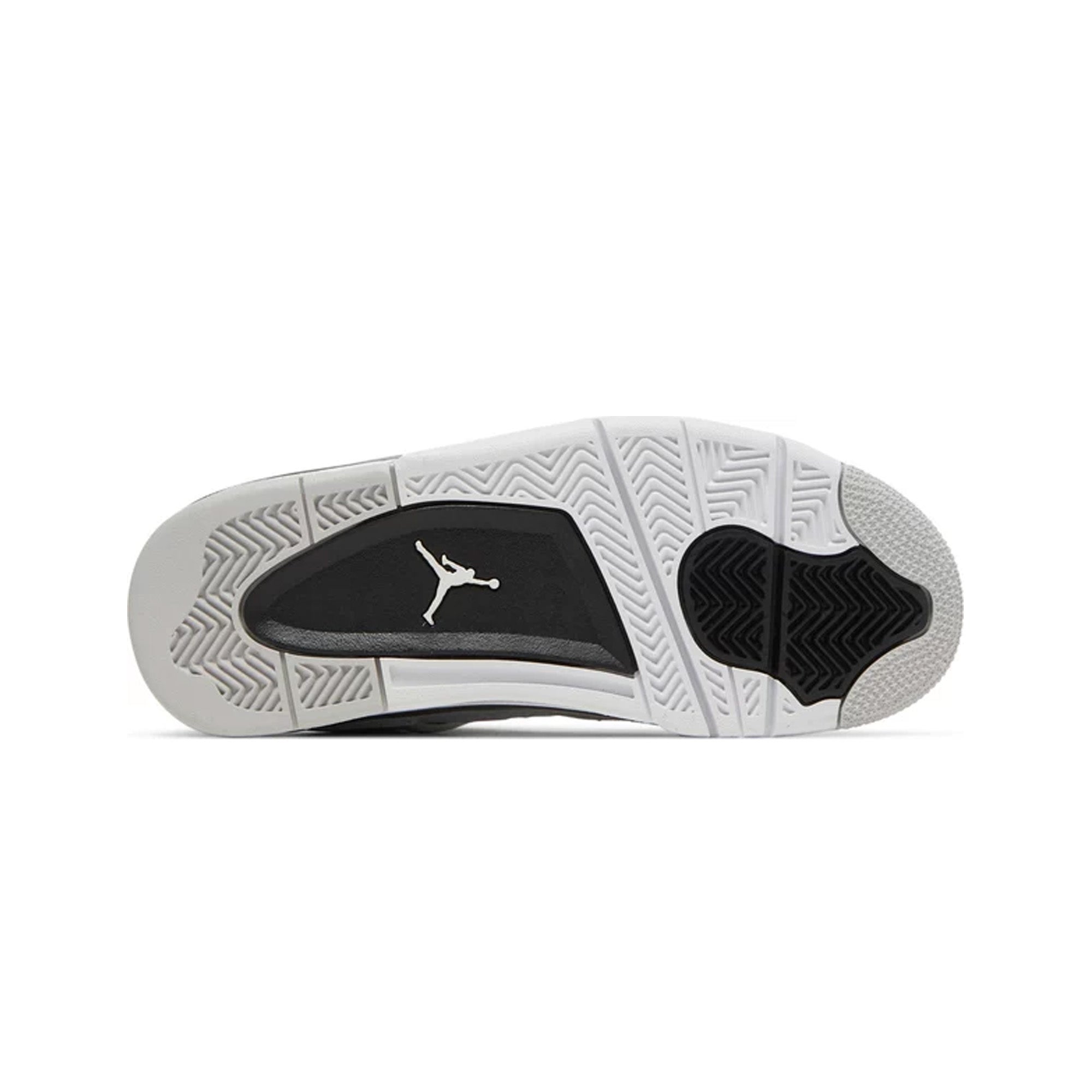 Air Jordan 4 Retro 'Military Black' GS Sneakers (2022) - Men's/Women's Basketball Shoes for Casual Wear & Street Style