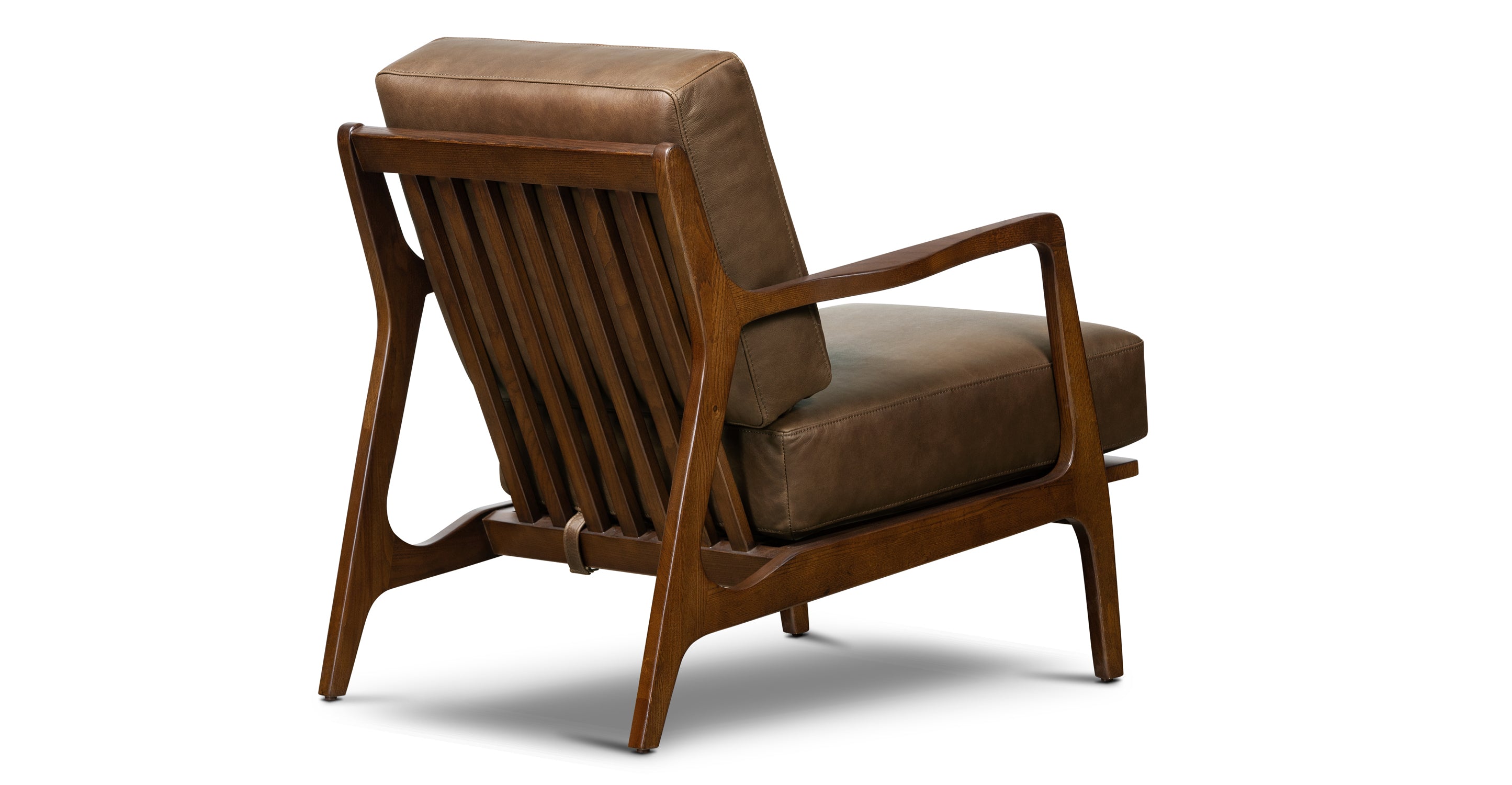 Premium Verity Genuine Leather Lounge Chair - Modern Comfort for Living Room, Office & Reading Nook - Perfect Relaxation & Stylish Home Decor