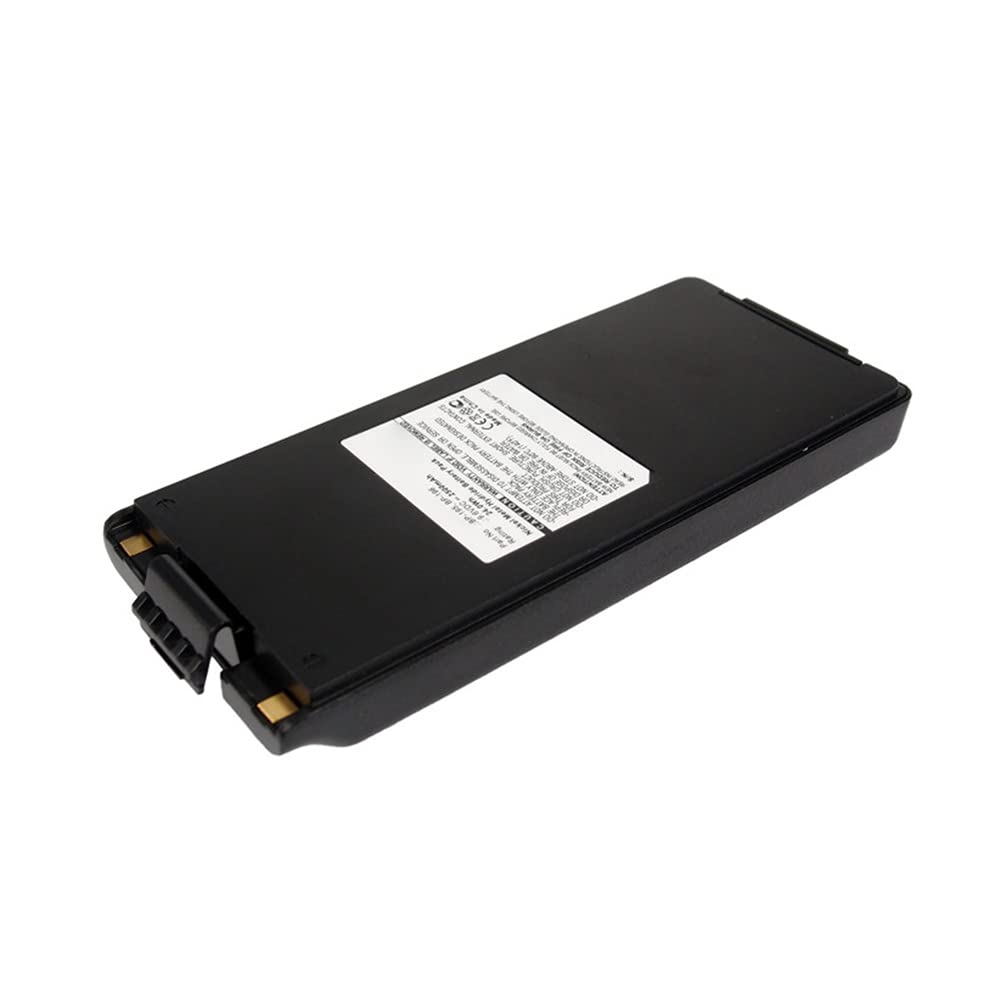 Synergy Digital 2-Way Radio Battery - Ni-MH 9.6V 2500mAh High Capacity Replacement for Icom IC-A4 & BP-196 | Perfect for Aviation, Marine, and Outdoor Communication