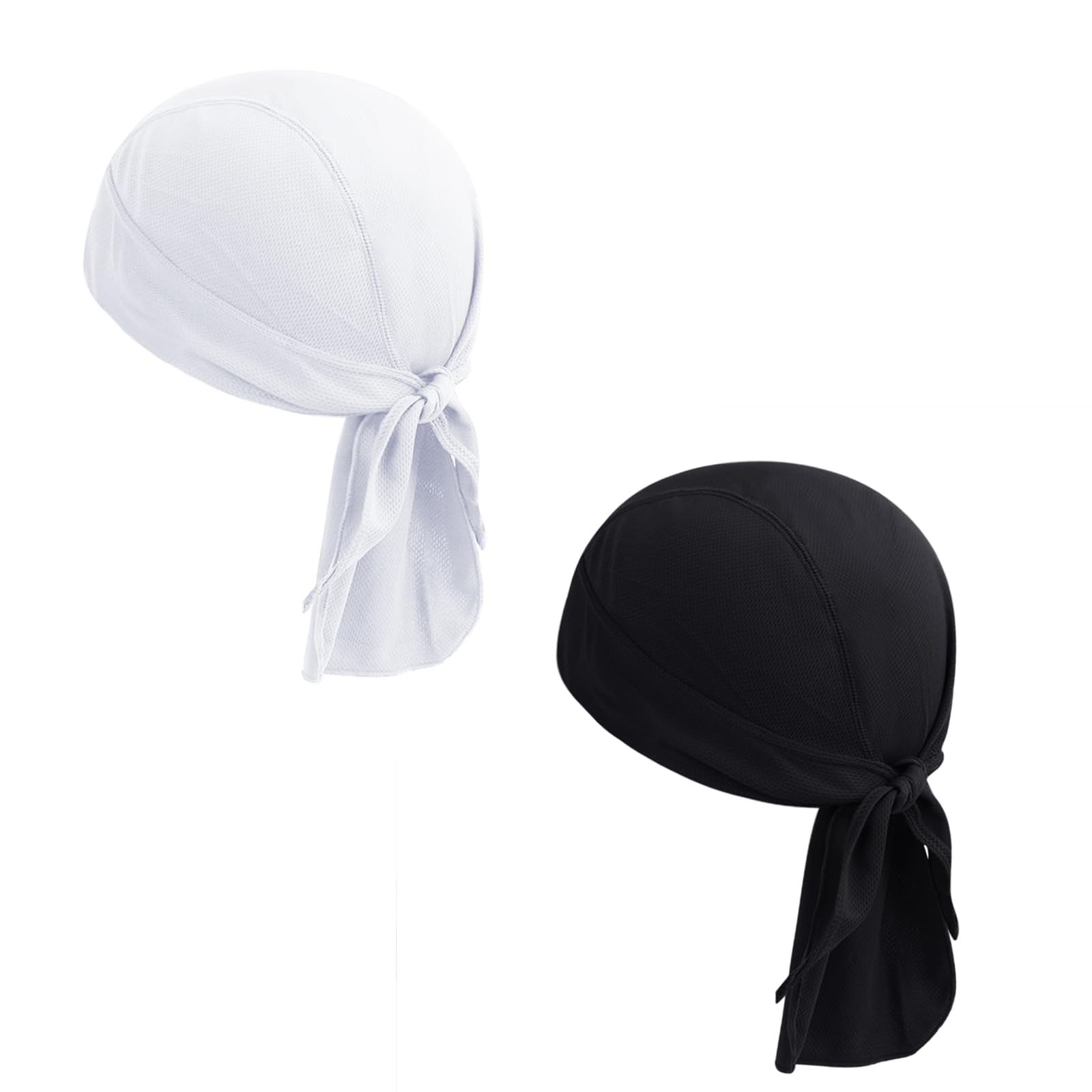 **Breathable Adjustable Cycling Bandana for Men & Women - Quick Dry Sweat Wicking Mesh Head Scarf, Skull Cap & Head Wrap - Perfect for Biking, Running, Hiking & Outdoor Sports**