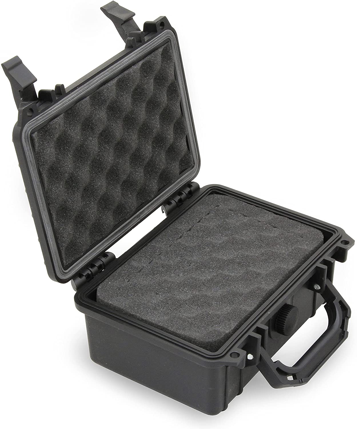 CASEMATIX Graded Coin Holder Case - Waterproof Storage Box for PCGS & NGC Coin Slabs (Fits 15+), Customizable Foam Insert with Security Padlock - Perfect for Coin Collectors & Numismatic Display at Home or Shows