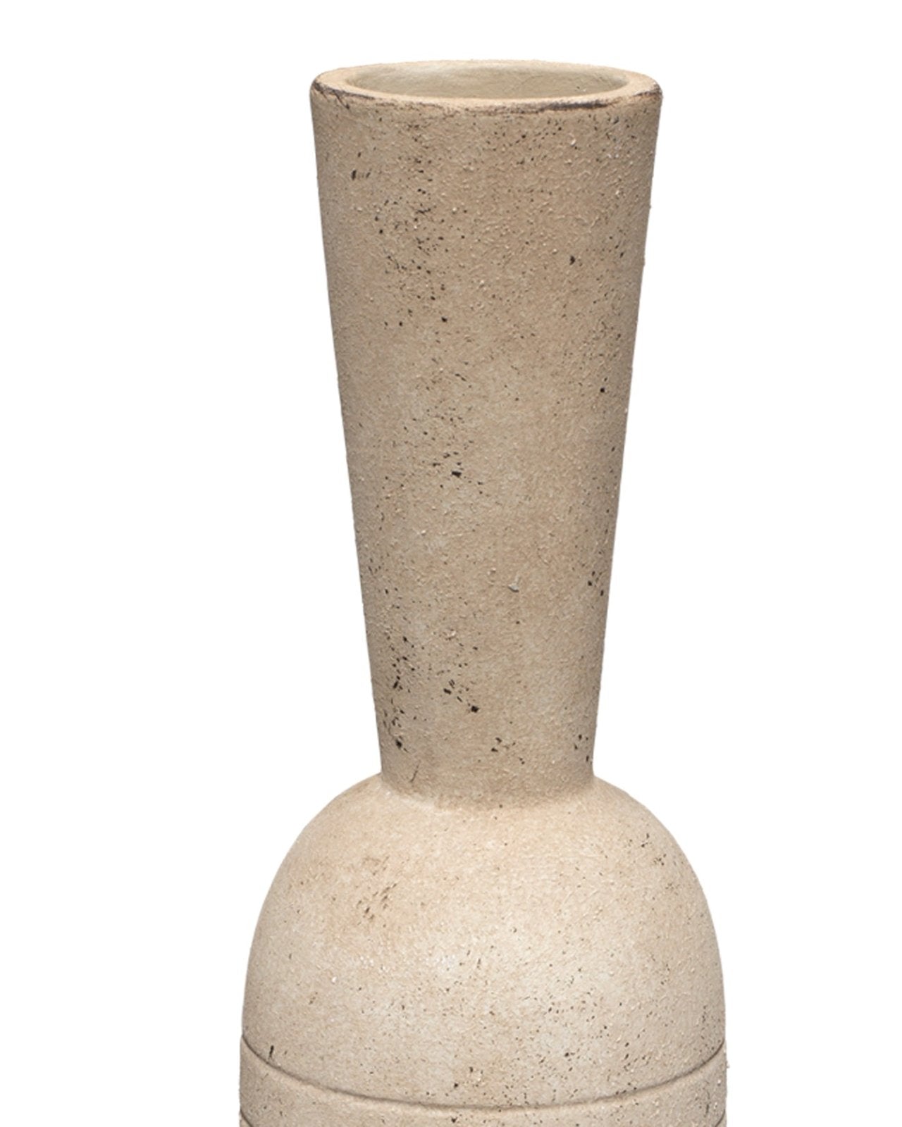 Elegant Channel Decorative Vase - Modern Home Decor for Living Room, Bedroom & Office - Perfect for Flowers, Centerpieces & Interior Design