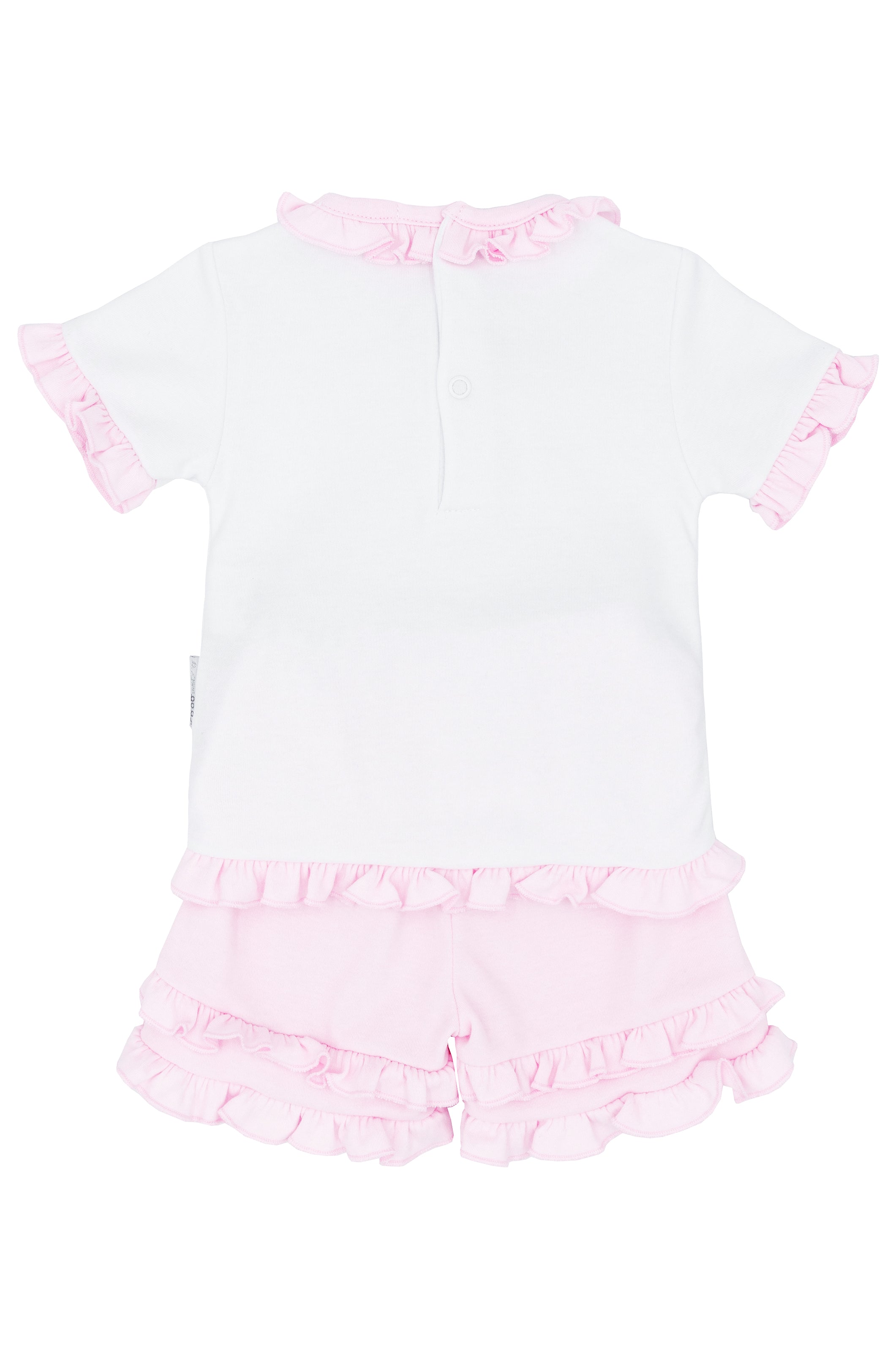 Talulla Women's Pink Blouse & Shorts Set - Casual Summer Outfit for Beach, Vacation, and Daily Wear