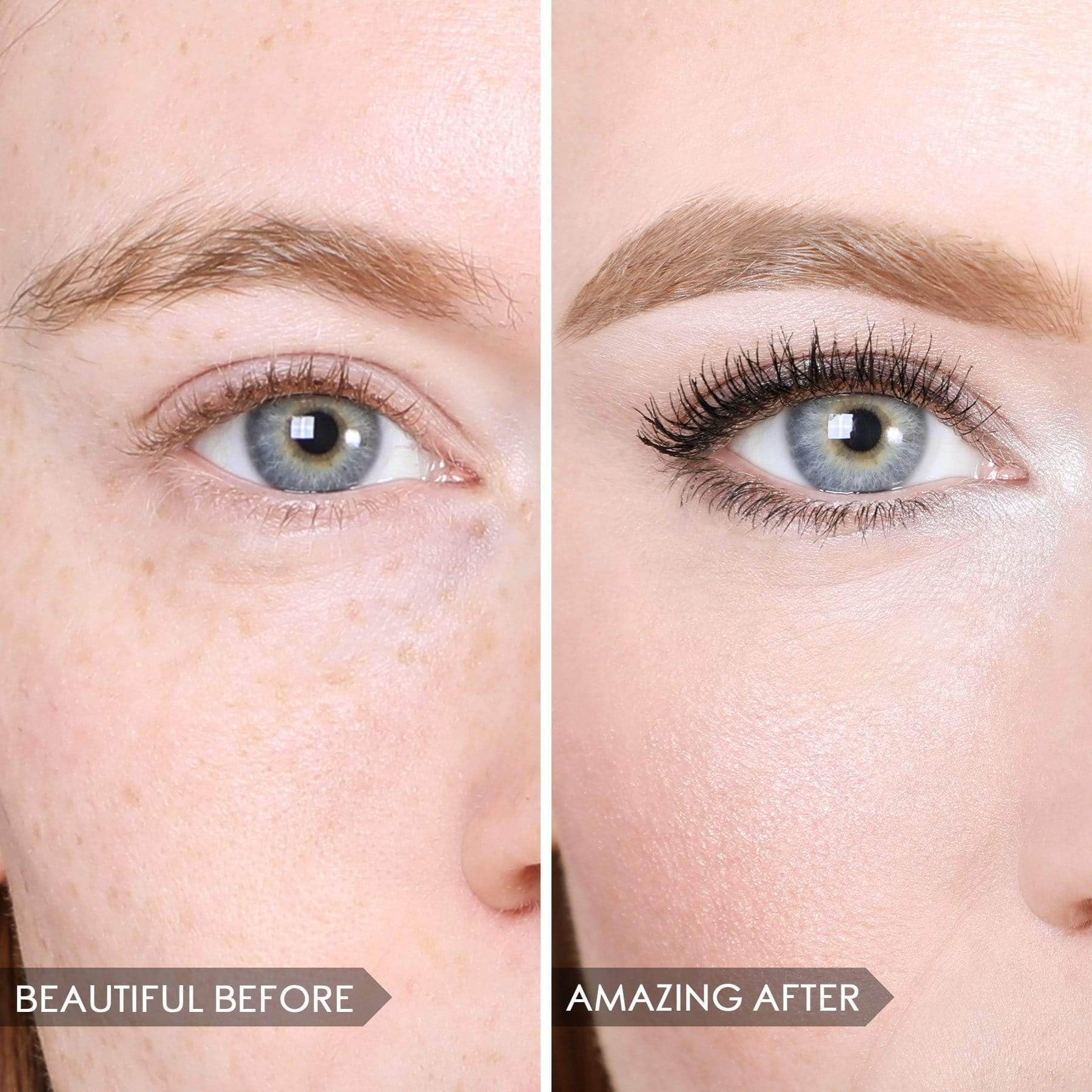 Mirenesse 24hr Brow Lift & Shape Mascara - Smudge Proof Eyebrow Gel for Sparse Brows | 4-in-1 Brow Enhancer with Organic Micro Fibers | Vegan, Toxin-Free (0.15oz) | Perfect for Everyday Makeup & Bold Eyebrow Looks