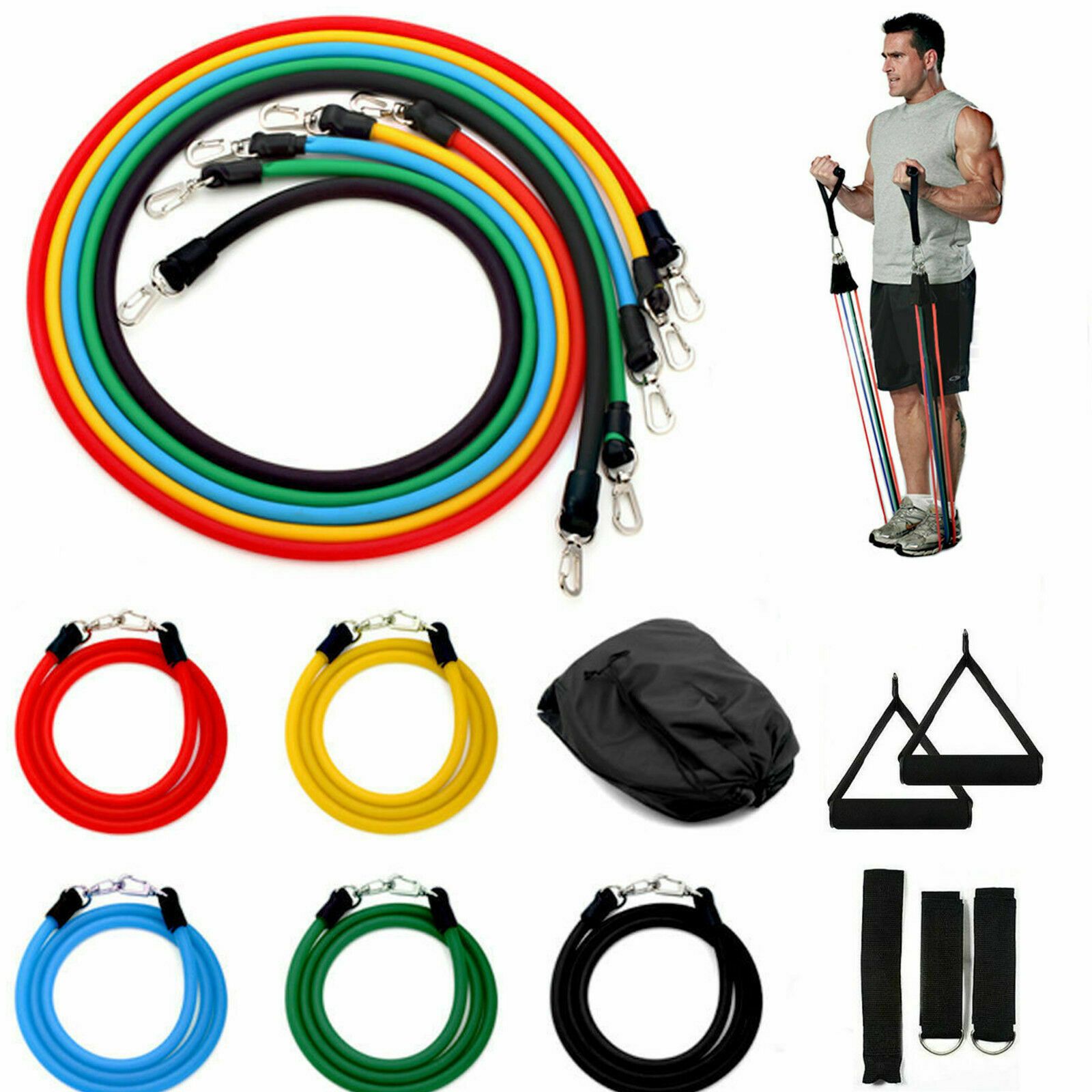 Premium SwimPath Resistance Band Set for Swimming Training - Enhance Strength & Endurance for Pool, Open Water & Triathlon Workouts