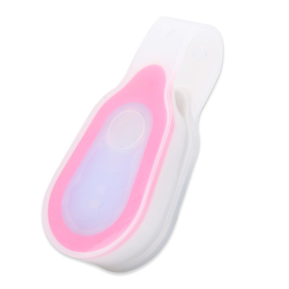 AYNEFY Mini Clip Lamp - Waterproof Outdoor LED Night Light, Portable Silicone Button Light for Camping, Hiking, Reading & Emergency Use