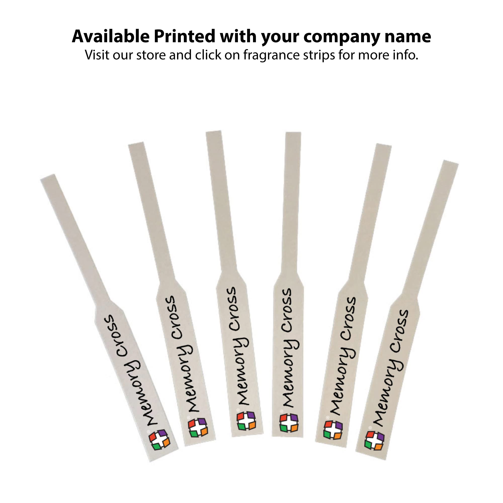 Memory Cross Blank Fragrance Test Strips - 7500 Premium Aromatherapy Scent Tester Strips for Perfume Sampling, Essential Oil Testing & Home Fragrance Evaluation