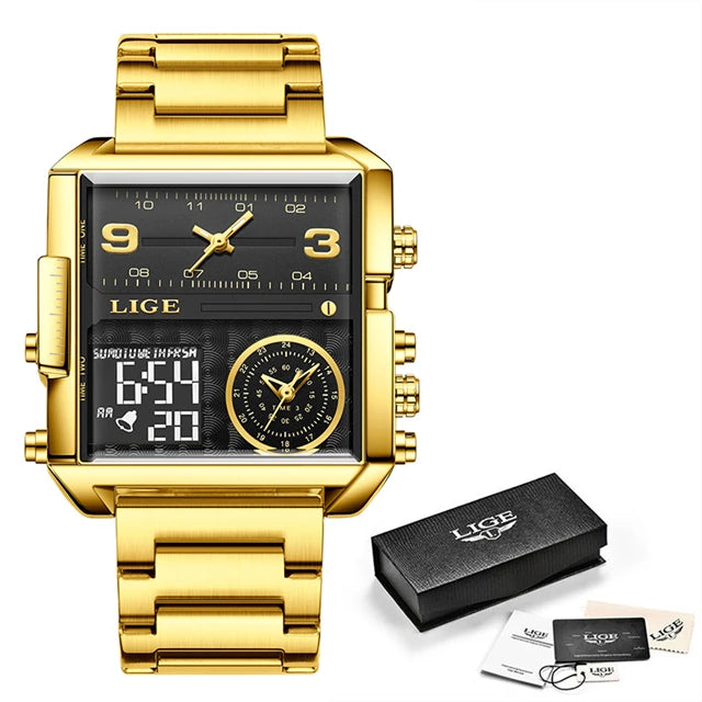 Master of Time Watch - Premium Luxury Men's & Women's Analog Wristwatch - Perfect for Business, Formal Events & Everyday Wear