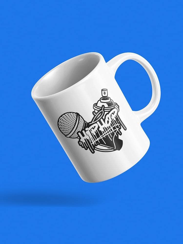 Stylish Hip Hop Microphone & Spray Mug Set - Perfect for Rap Enthusiasts, Music Lovers & Unique Gift Ideas - Great for Parties, Studios & Home Decor