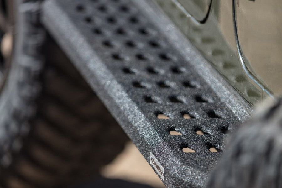 2007-2021 Toyota Tundra Go Rhino RB20 Running Boards with Mounting Brackets & Bedliner Coating - Heavy Duty Side Steps for Off-Road Protection and Easy Truck Access