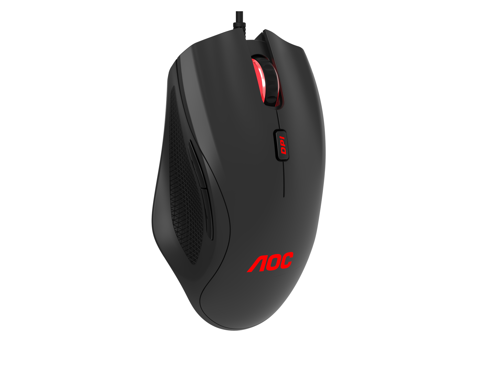 AOC GM200 RGB Gaming Mouse - 16000 DPI, 7 Programmable Buttons, Ergonomic Design for PC & Laptop - Perfect for FPS, MOBA & MMO Gaming
