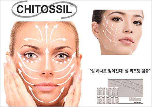 Chitossil Thread Lift Ampoule Set - Anti-Wrinkle & Lifting Korean Beauty Serum for Face - Perfect for At-Home Skincare Routine & Anti-Aging Treatment