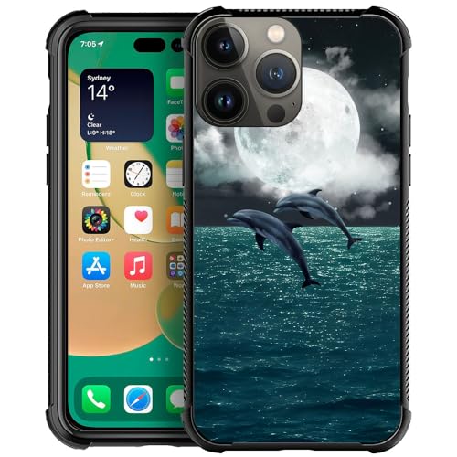 Two Dolphins Fly