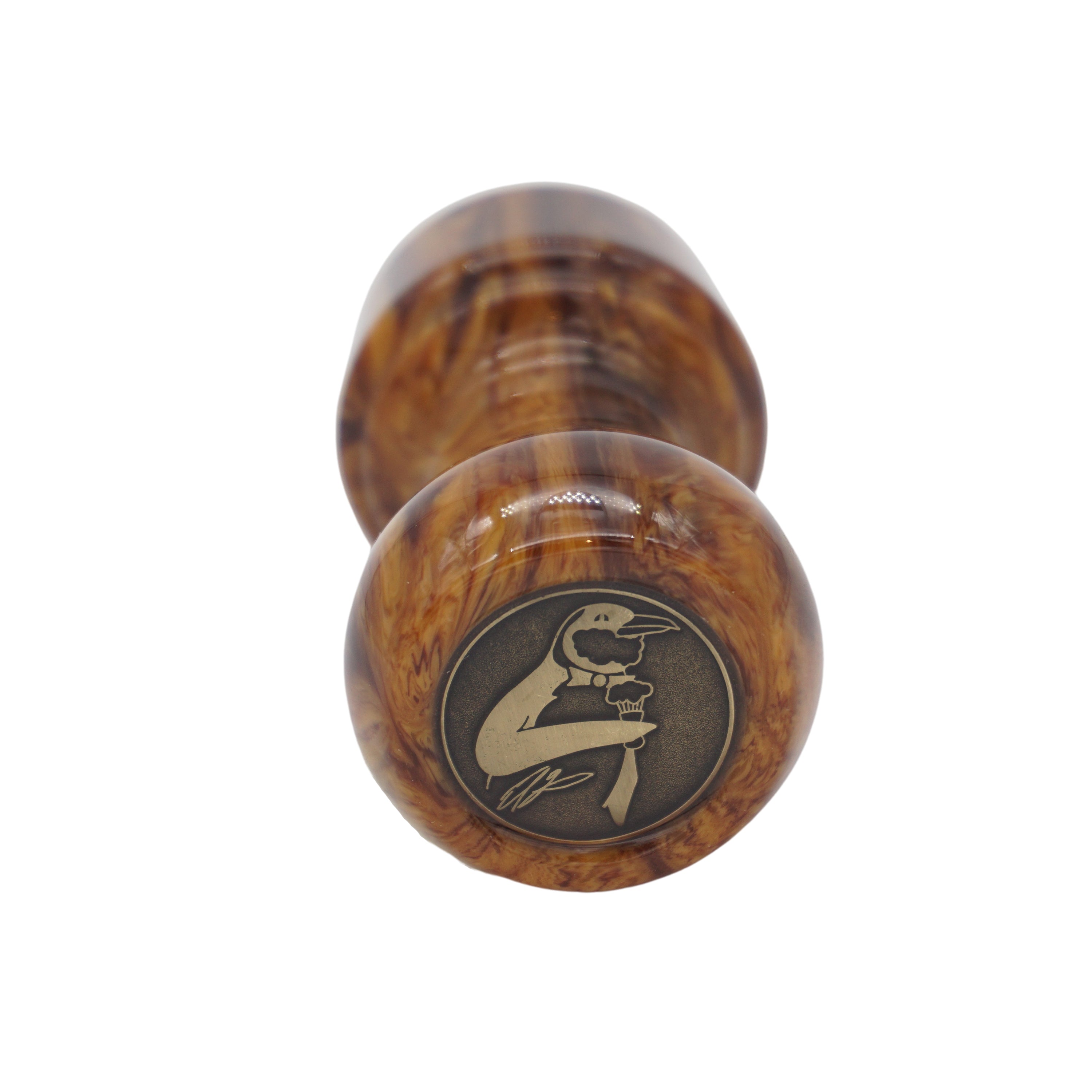 Premium Briar Wood Handcrafted Shaving Brush Handle for 24mm & 26mm Knots - Luxury Wet Shaving & Grooming Essential for Men's Skincare Routine