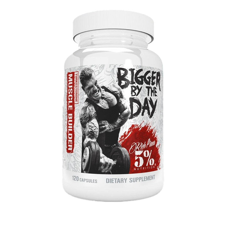 5% Nutrition Bigger By The Day Legendary Series - 120 Capsules for Muscle Growth & Recovery | Post-Workout Supplement for Bodybuilders & Athletes
