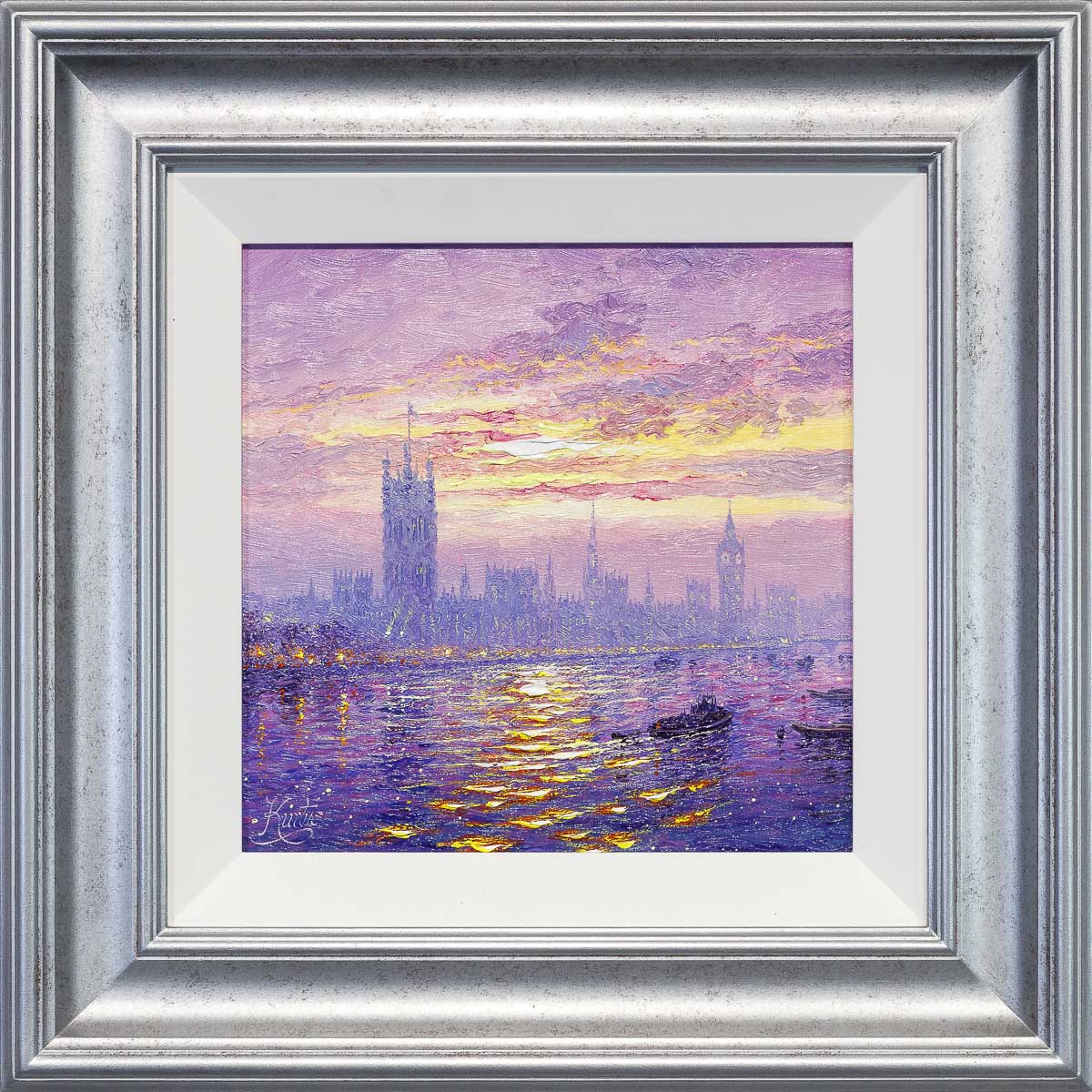 Future Vision - Original Artwork for Home Decor & Office Wall Art | Modern Abstract Painting for Living Room, Bedroom & Workspace