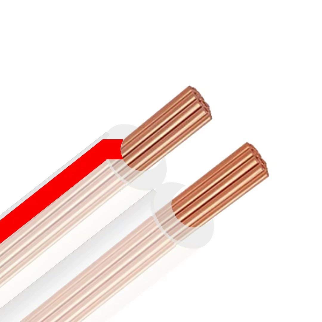 16 AWG Speaker Wire 100 Feet - High Performance 16 Gauge Speaker Cable for Home Theater, Car Audio, and Professional Sound Systems - Perfect for Clear Audio in Living Rooms, Vehicles, and Studio Setups