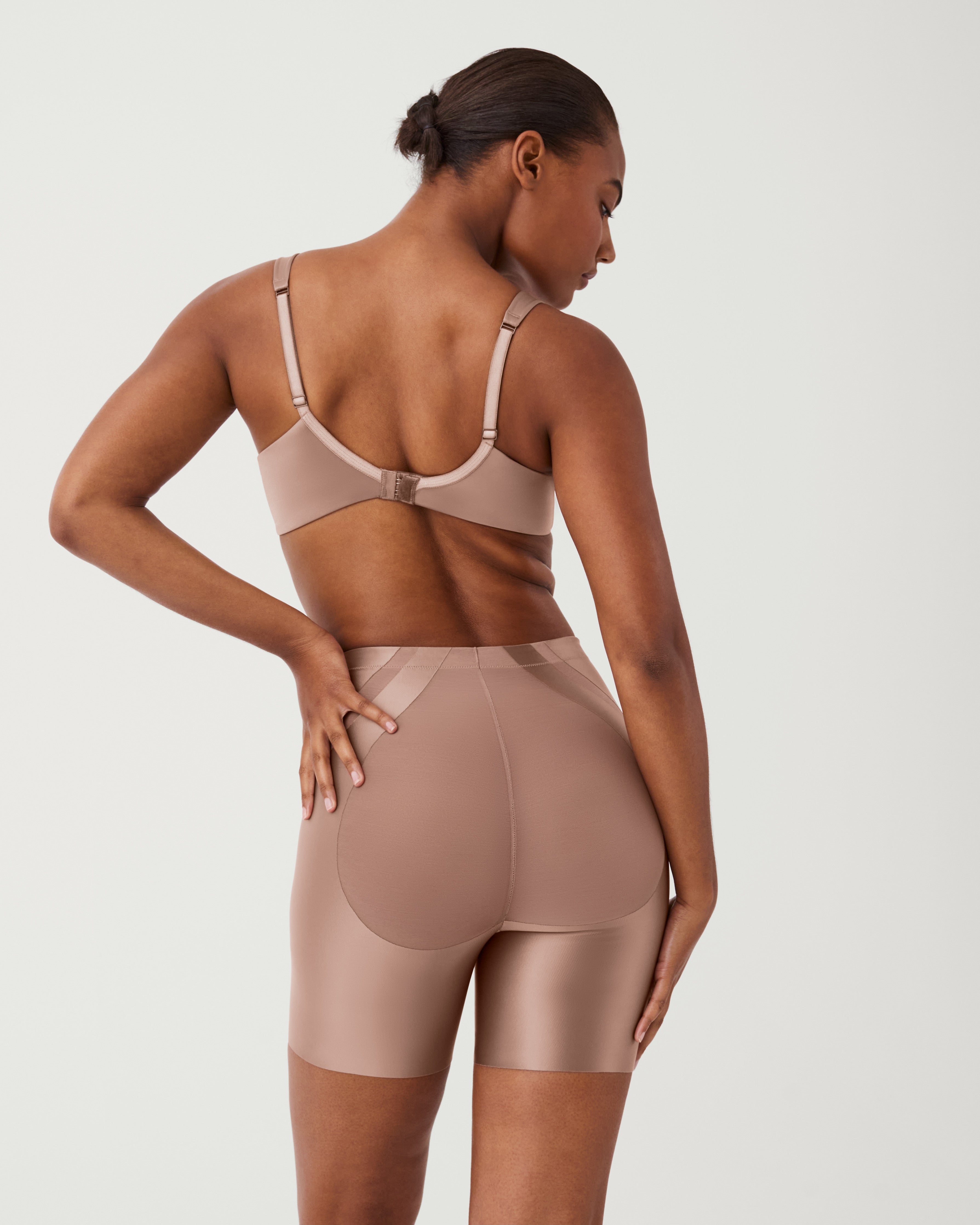 SPANX Booty Lifting Shapewear Shorts - Mid Thigh Slimming Underwear for Women | Perfect for Dresses, Jeans & Workout Outfits