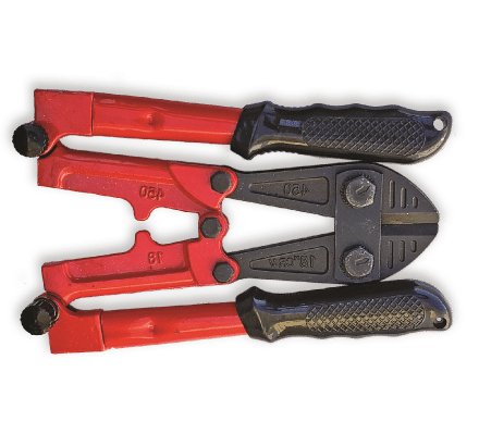 BNBCSF 18-Inch Heavy Duty Folding Bolt Cutter - Portable Wire & Chain Cutter for DIY, Construction, and Emergency Use