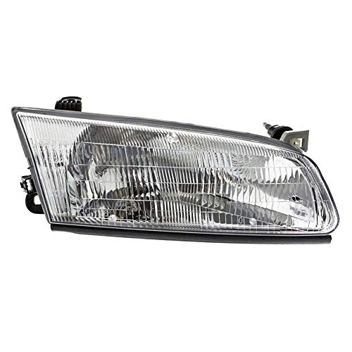 RAREELECTRICAL New Passenger Side Headlight Compatible With 1998 Toyota Camry - Part Numbers 81110-AA010, 81110AA010, TO2503117 | Replacement for Dim/Broken Lights | Perfect for Night Driving & Car Restoration Projects
