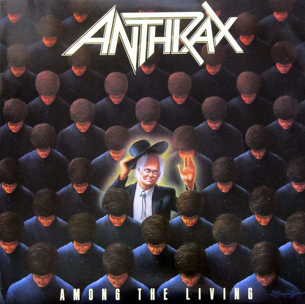 Anthrax - Among The Living Vinyl LP Album (VG+ Condition) | Thrash Metal Classic for Record Collectors & Music Enthusiasts