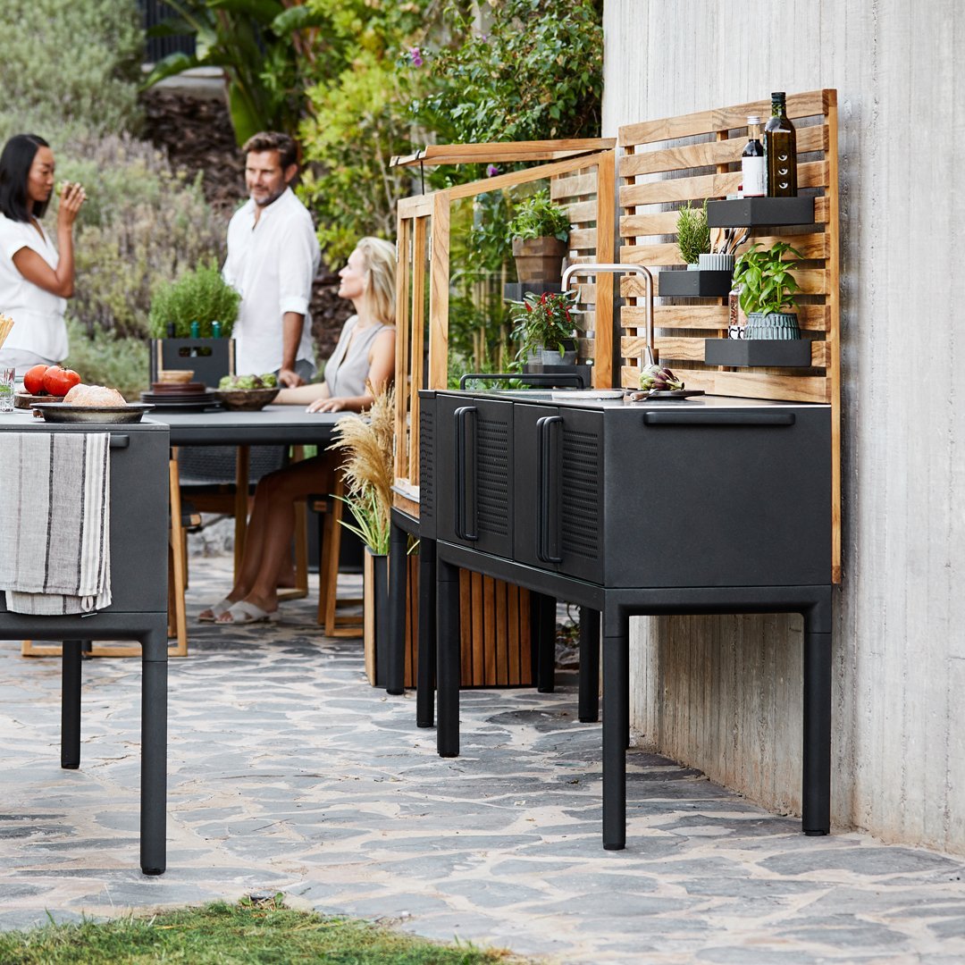 Premium Drop Outdoor Kitchen Module - Durable Stainless Steel BBQ Grill Island for Backyard, Patio & Camping | Perfect for Outdoor Cooking, Entertaining & RV Adventures