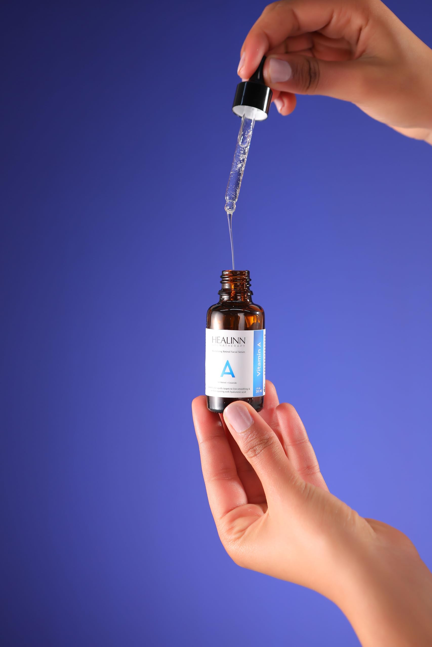 Best Retinol Serum for Face - Healinn Resurfacing Anti-Aging Serum with Hyaluronic Acid, Vitamin E & Vitamin A | Reduces Wrinkles, Fades Acne Scars & Hydrates Skin | Perfect for Nighttime Skincare Routine & Daily Facial Moisturizer