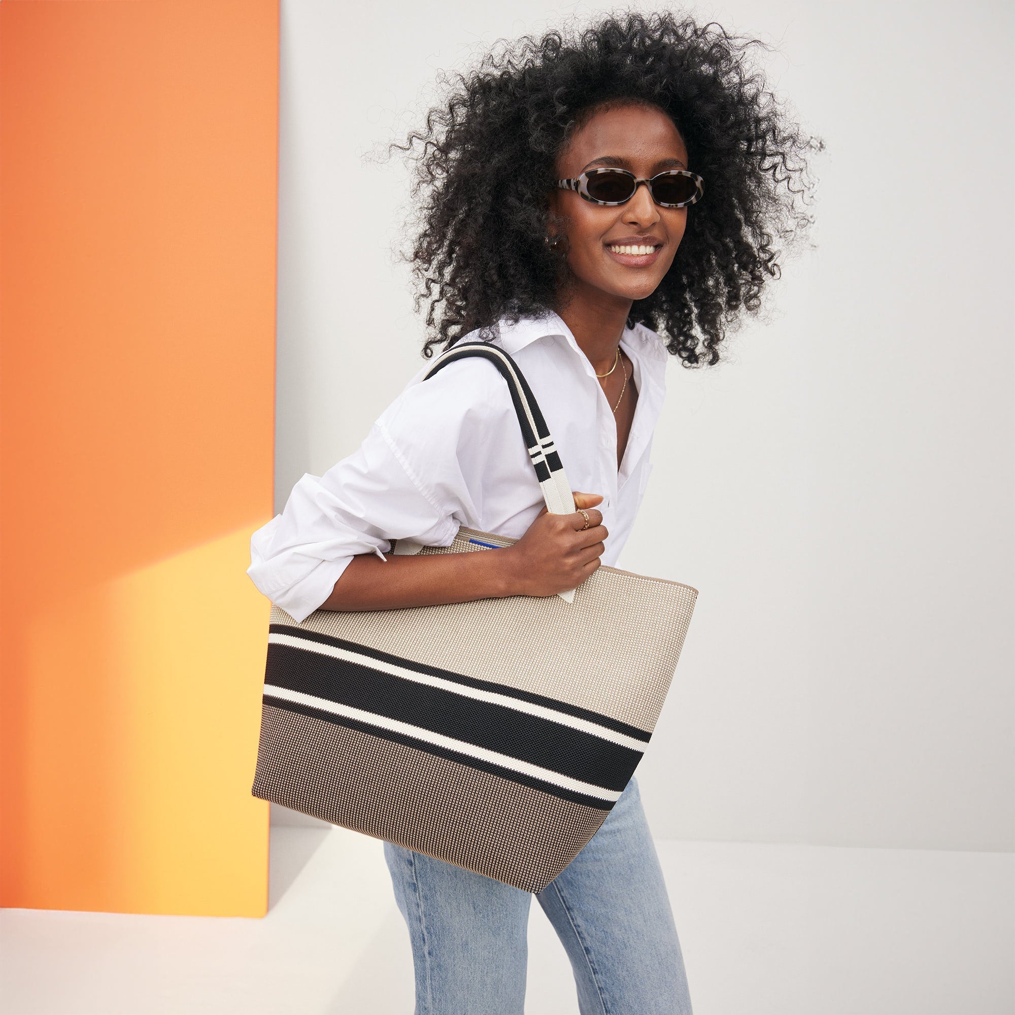 Lightweight Tote Bag - Jet Set Black | Stylish & Durable Carryall for Travel, Work & Everyday Use