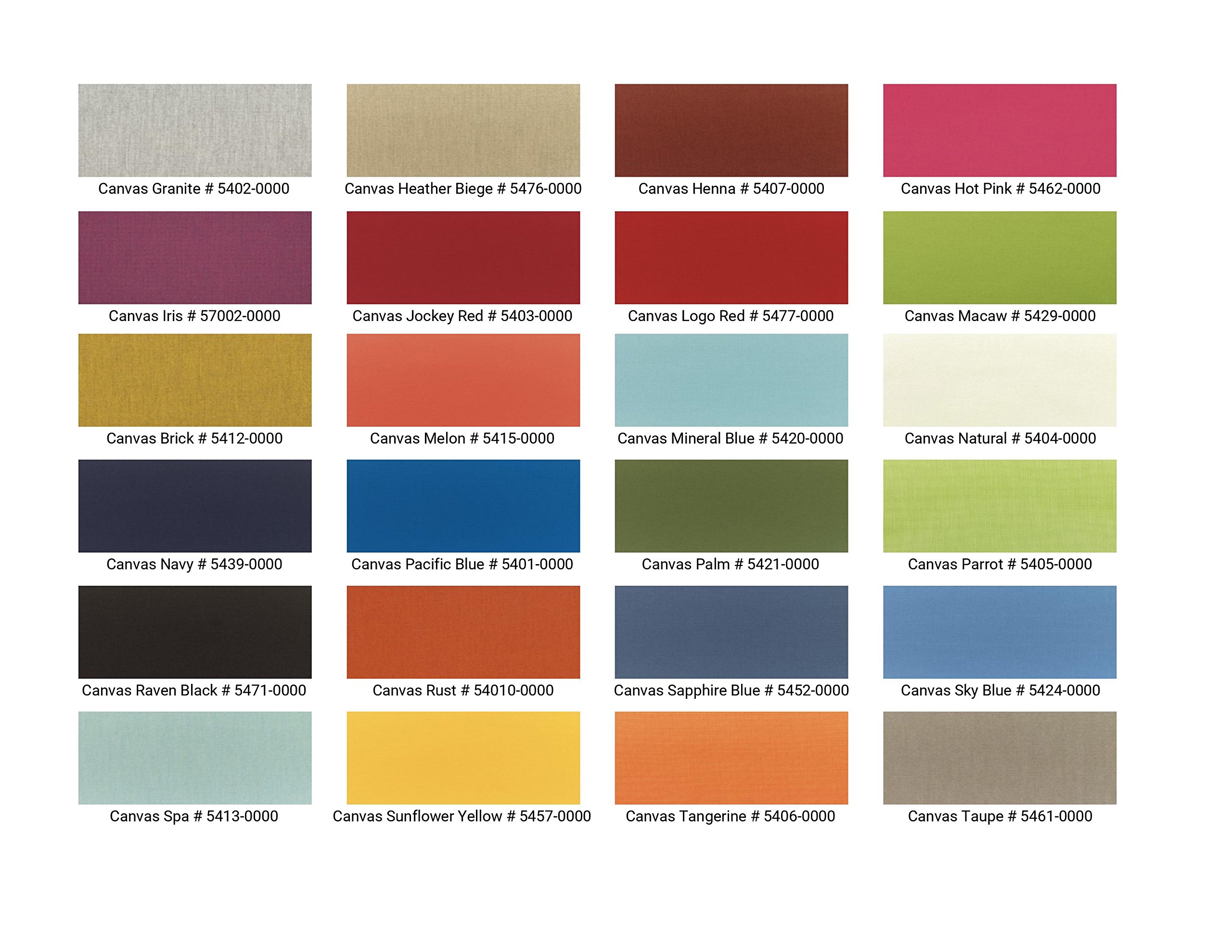 Custom-Made Outdoor Sunbrella Fabric Cushions for Giva Arm Bar High Chair (Cushions Only) - Waterproof & UV-Resistant - Perfect for Patio, Poolside & Outdoor Dining #17GVALCS