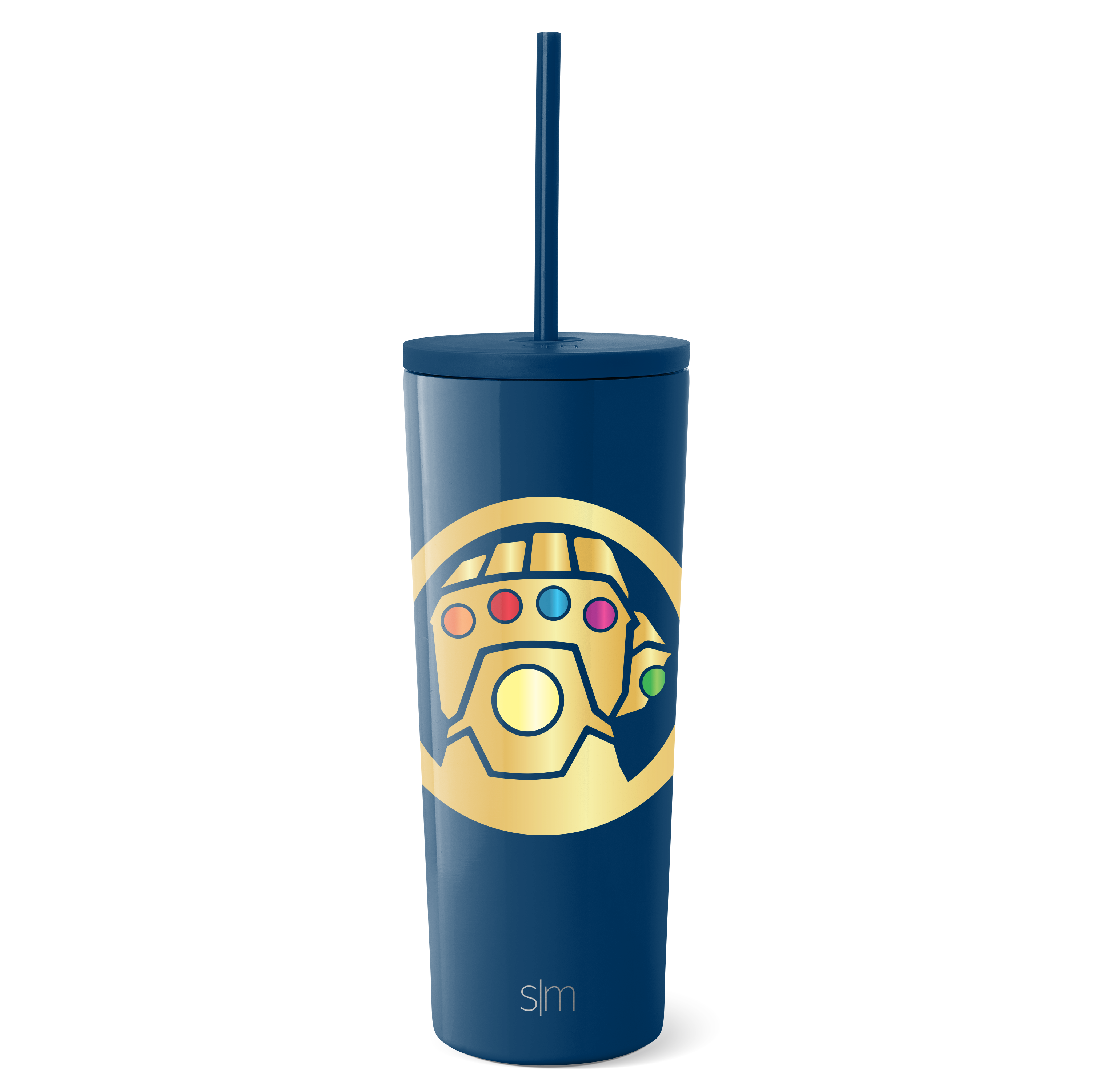 Marvel Classic Stainless Steel Tumbler with Lid and Straw - 20oz Insulated Travel Mug for Hot & Cold Drinks - Perfect for Office, Gym, and Outdoor Activities - Spider-Man, Avengers, Iron Man Designs
